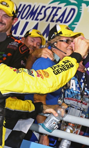 Reason to celebrate: Great day for JJ -- and Hamlin
